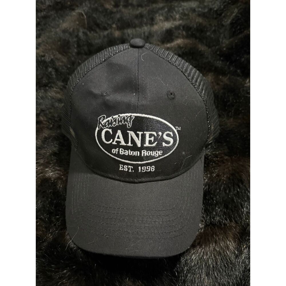 Raising Canes of Baton Rouge Trucker Hat Mens Black Snapback New